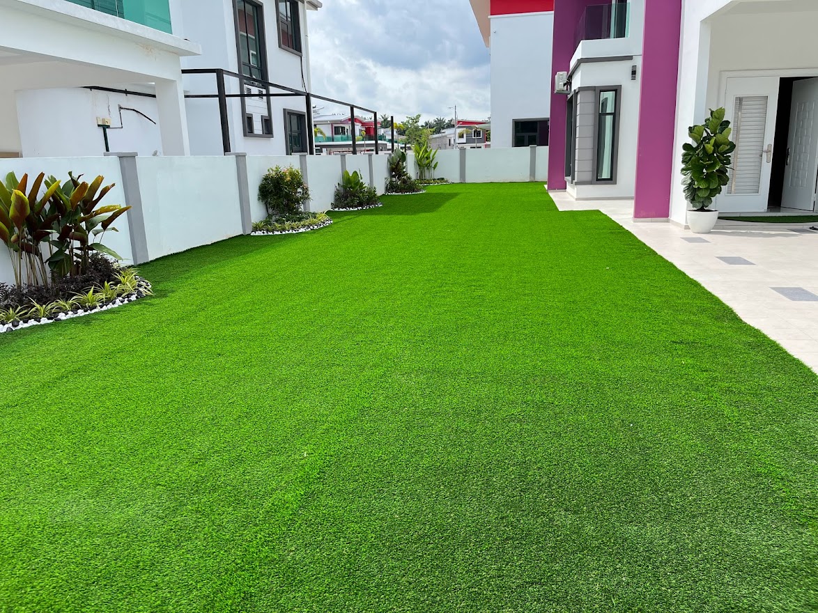 artificial grass installation in Malaysia