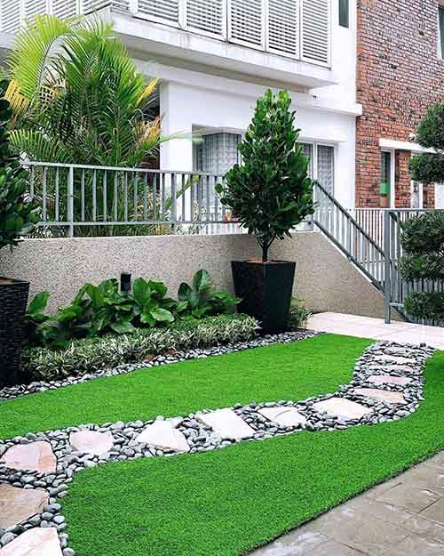 Artificial grass installation in Kuala Lumpur