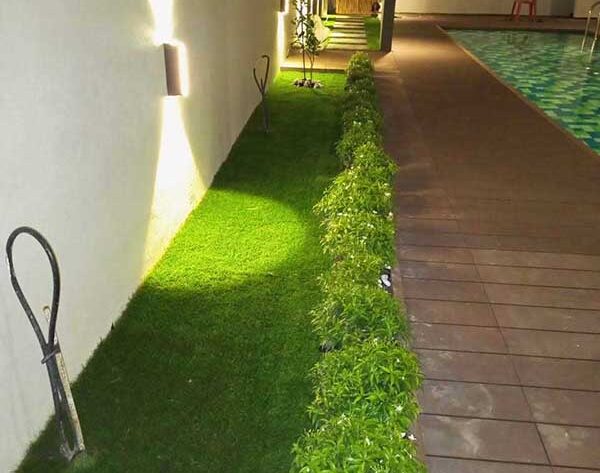 artificial grass installation in Malaysia